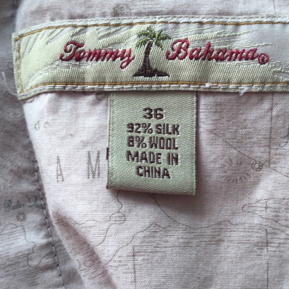 Tommy Bahama Silk and Wool Pants with pleats. - Picture 4 of 5